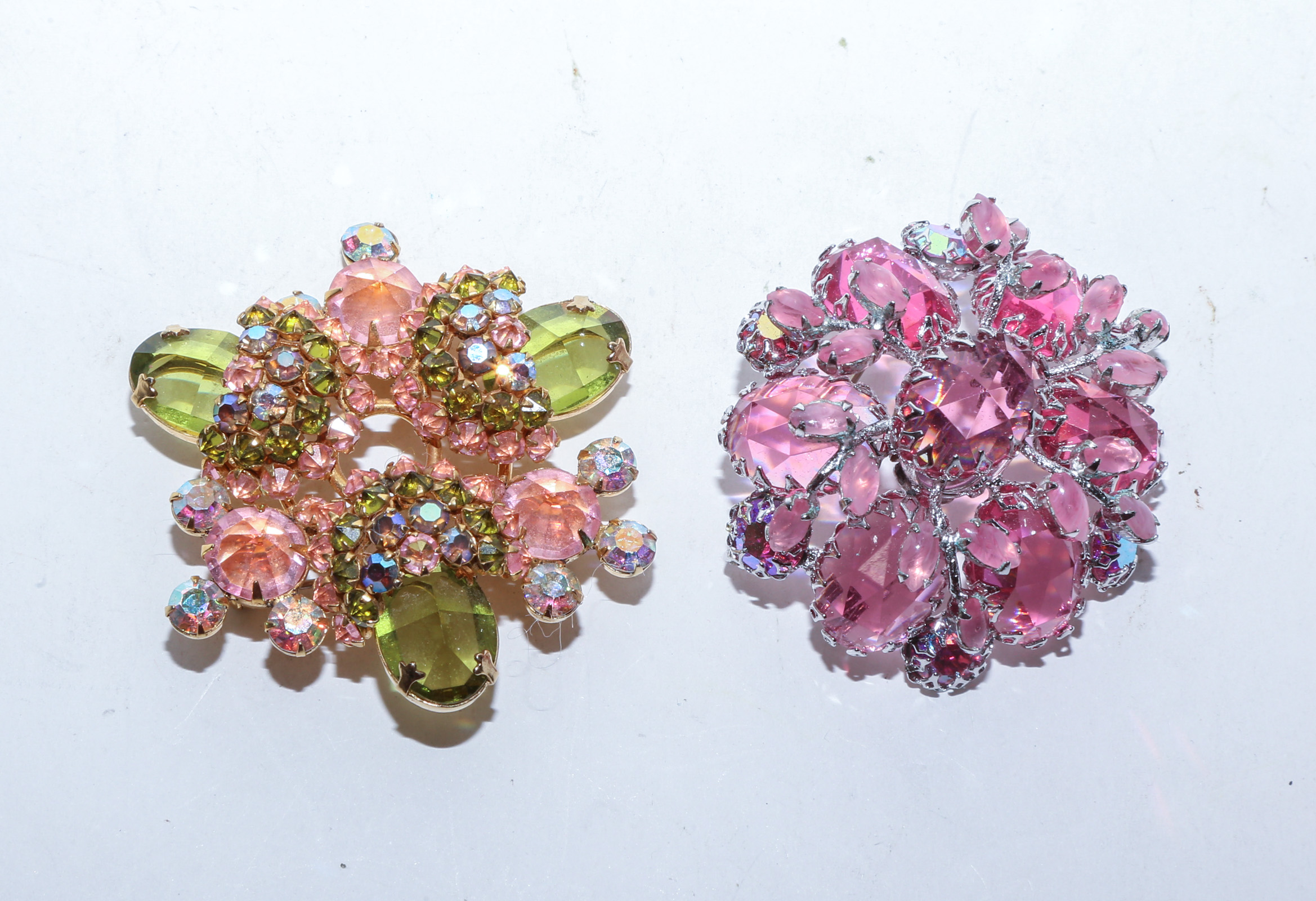 TWO SCHREINER NY BROOCHES Comprising