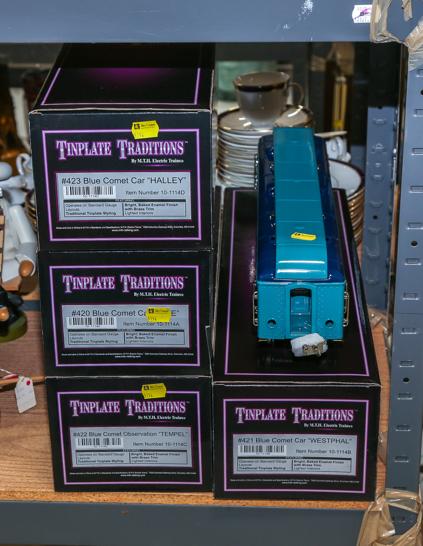 FOUR M.T.H. TINPLATE TRADITIONS
