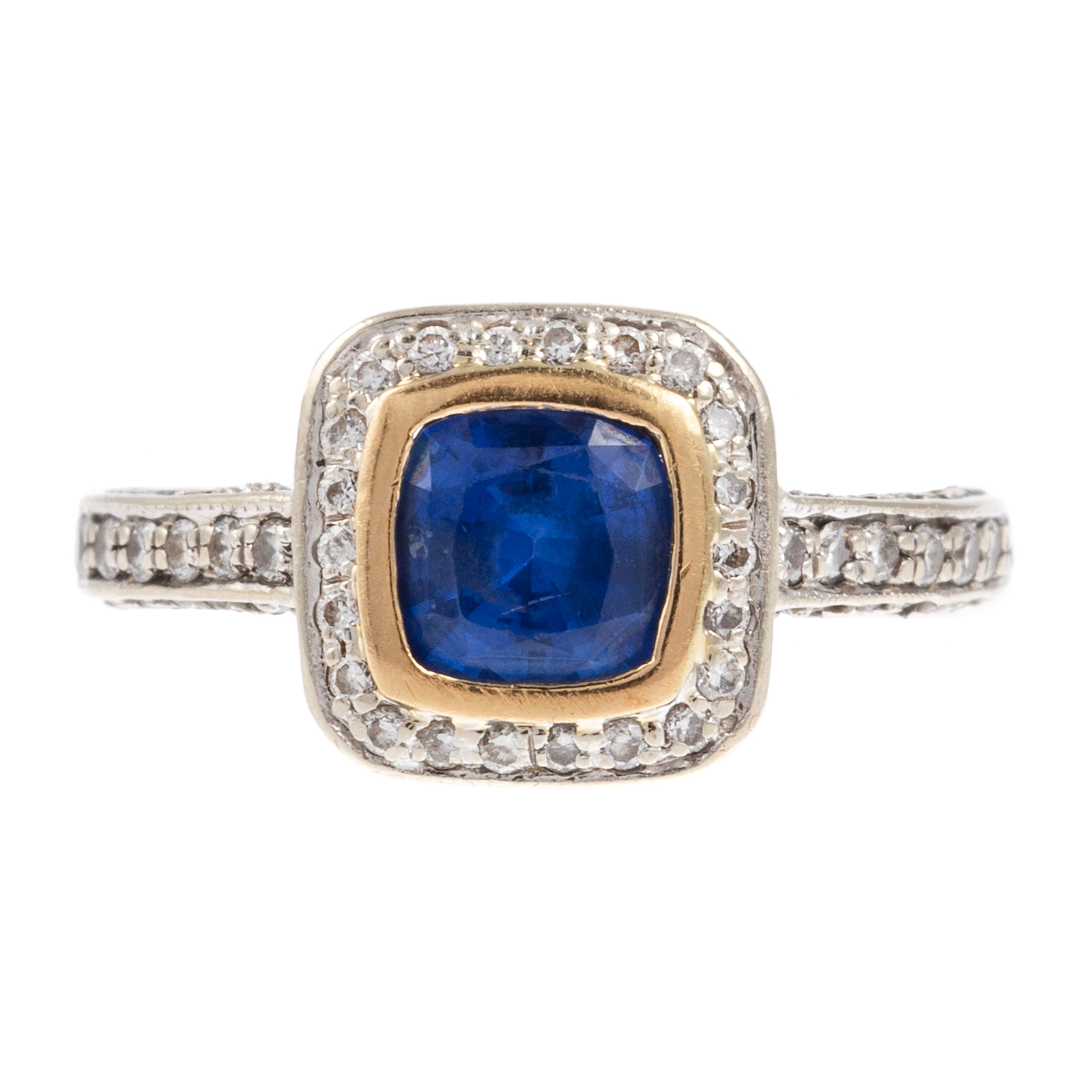 A VERY FINE SAPPHIRE DIAMOND 3b27f0