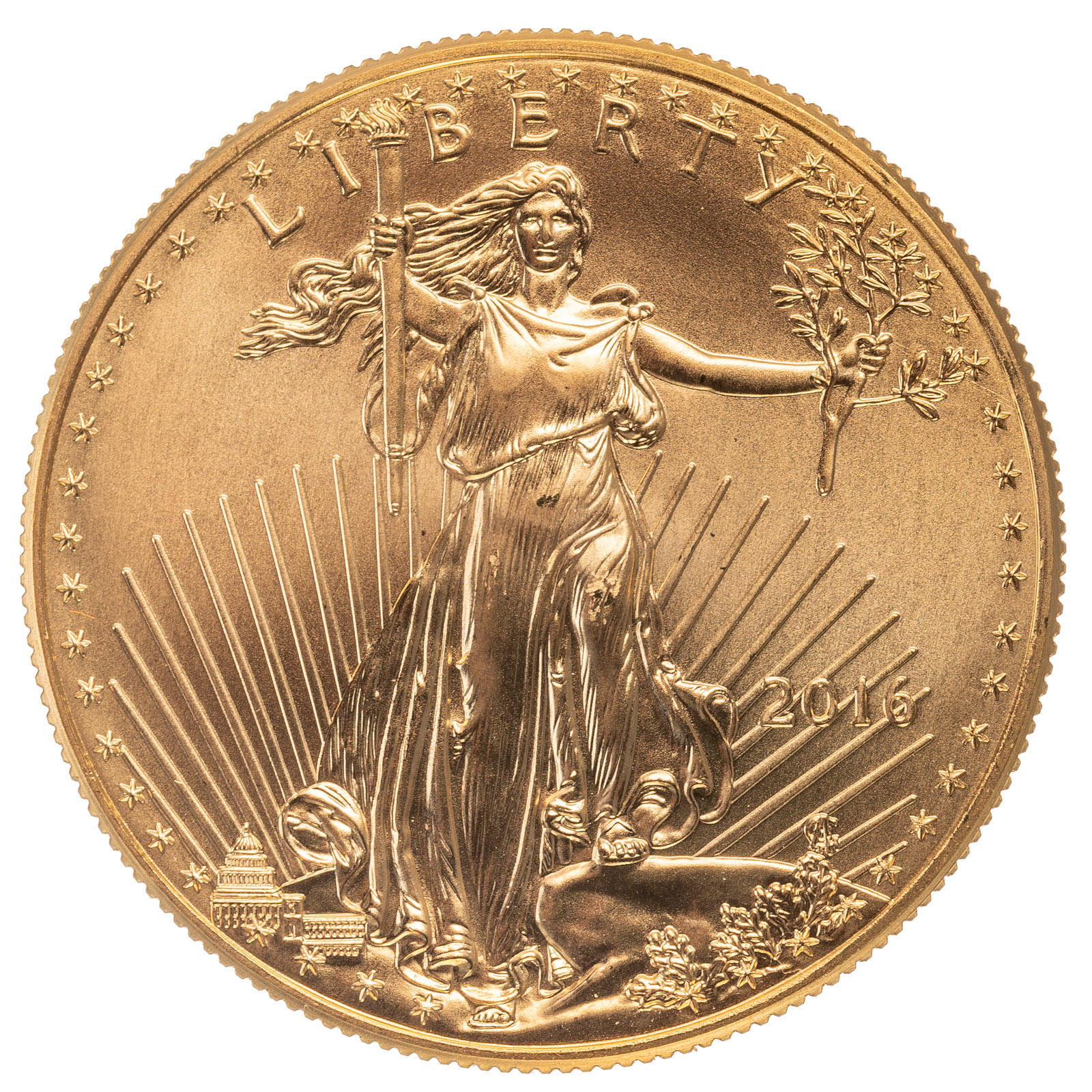 2016 $50 1 OZ GOLD AMERICAN EAGLE