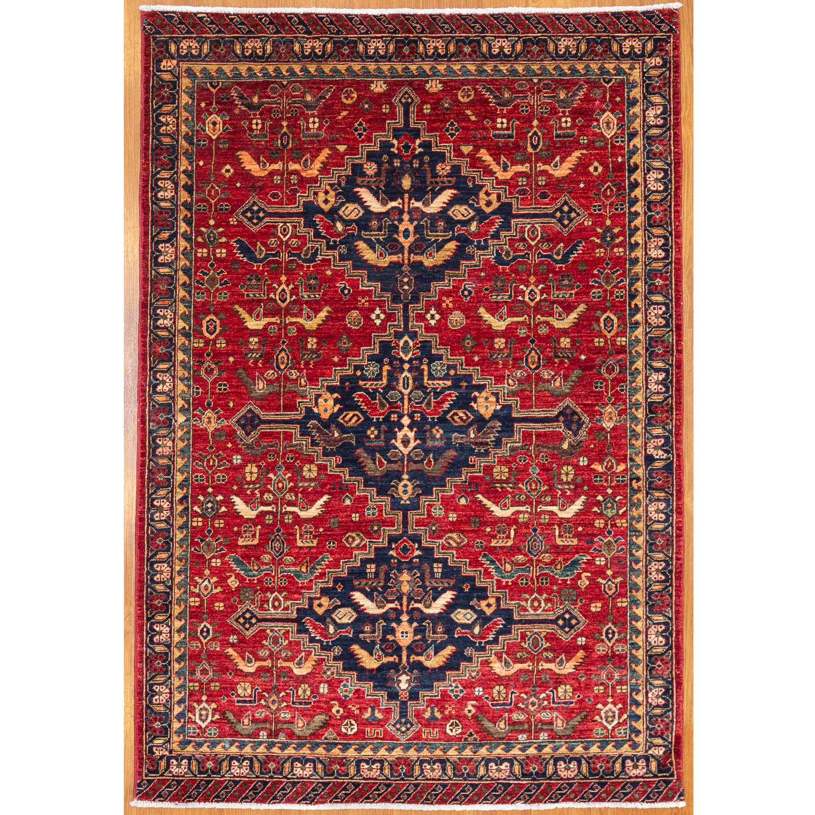 TRIBAL RUG, AFGHANISTAN, 4.1 X 6 Modern;