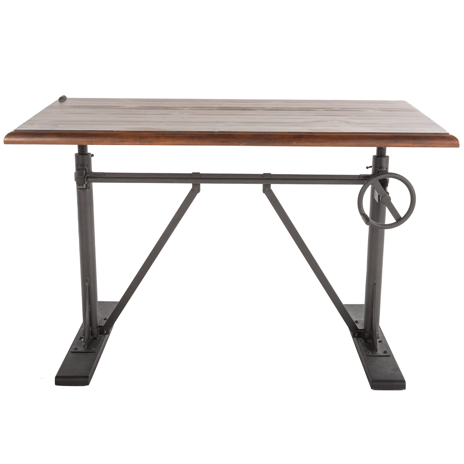 POTTERY BARN INDUSTRIAL CRANK DESK