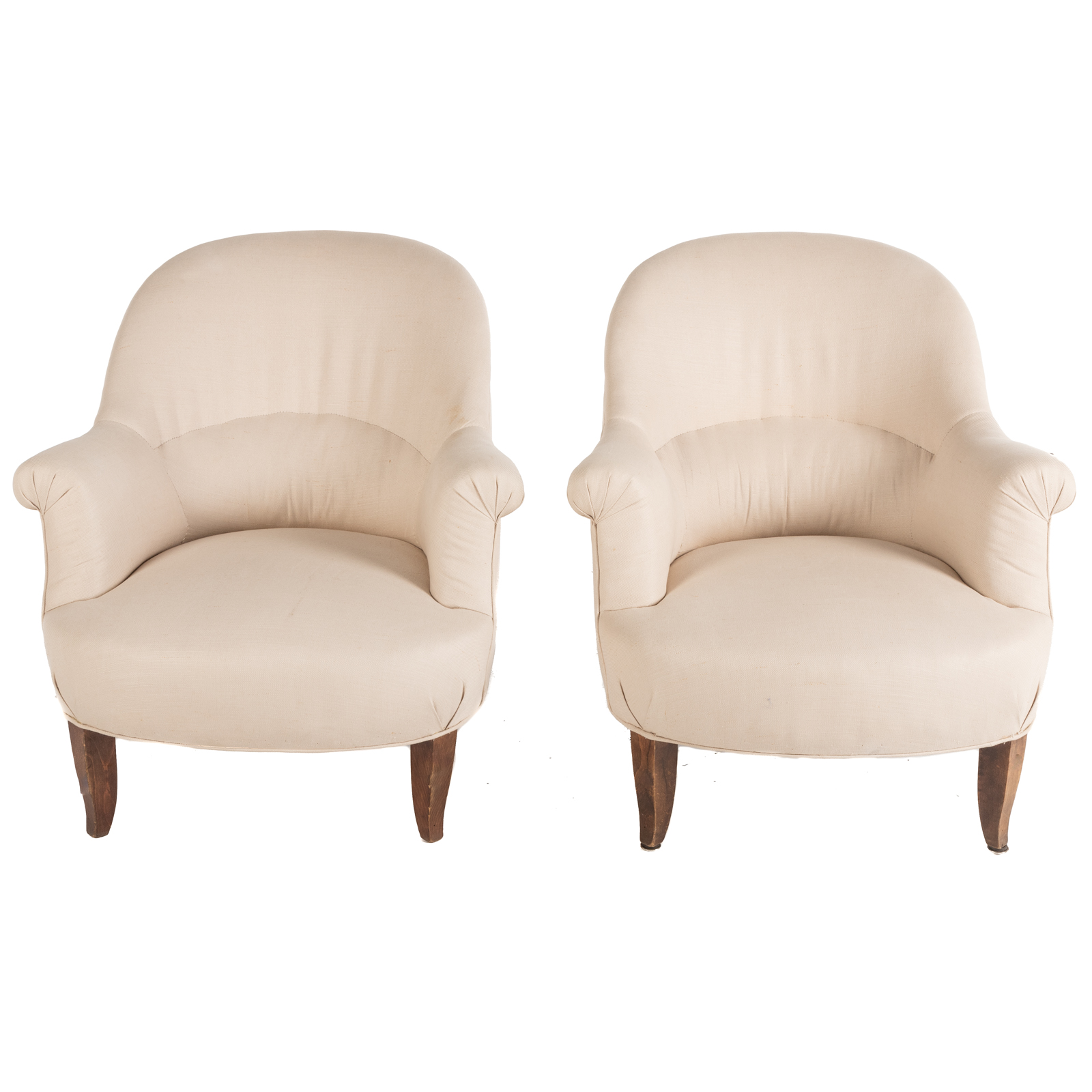 LE STYLE PAIR OF UPHOLSTERED CHAIRS