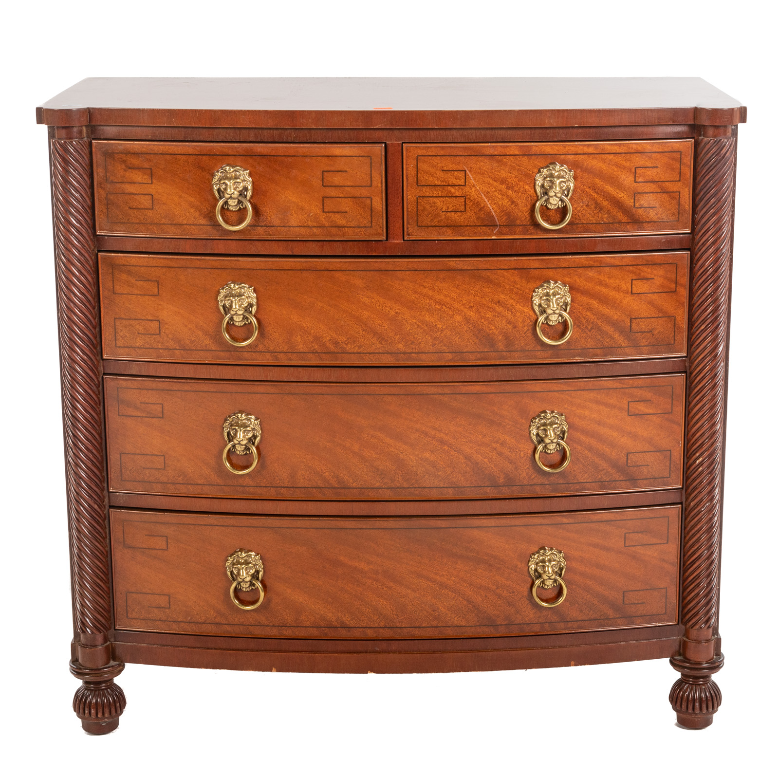 BAKER MAHOGANY BACHELORS CHEST