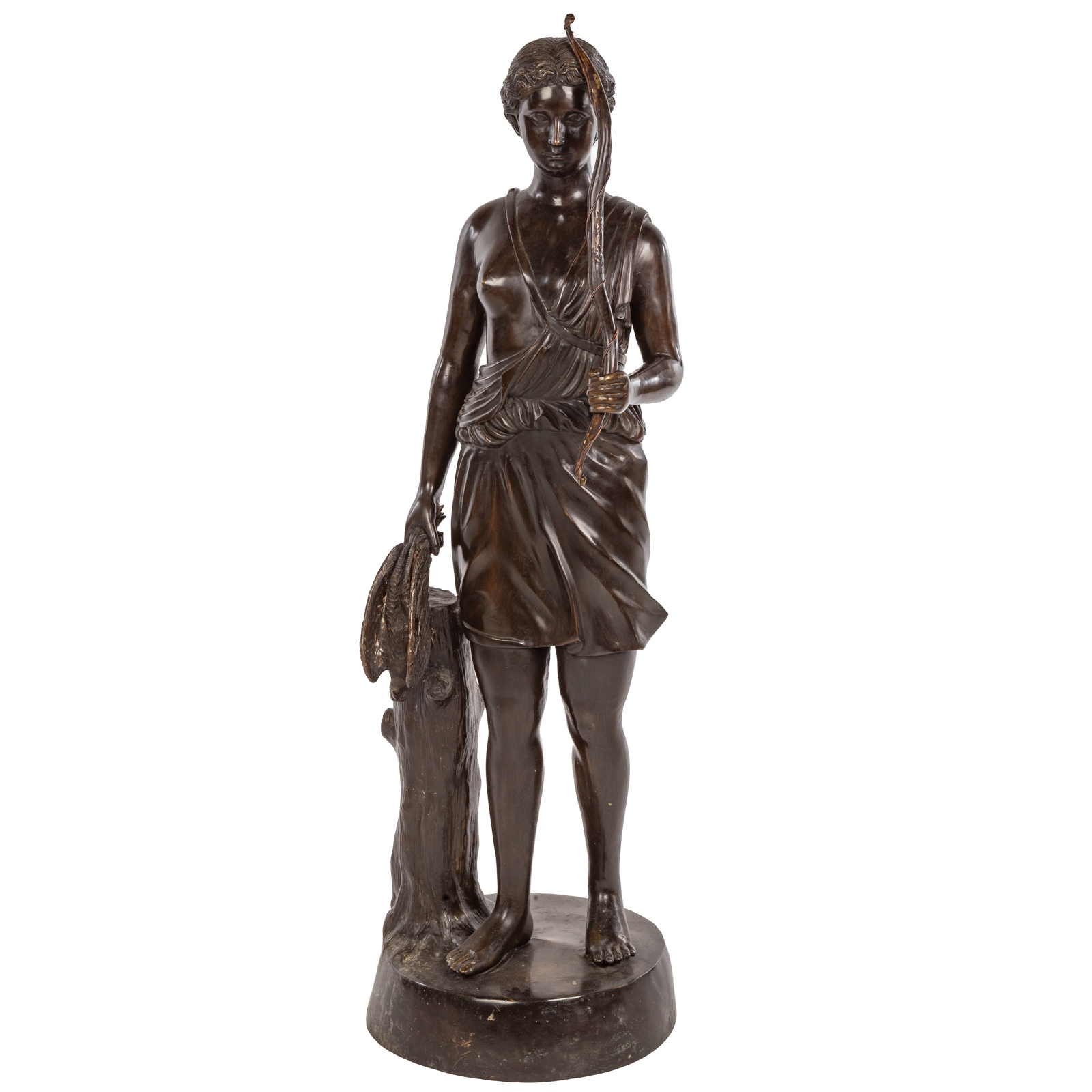 LARGE BRONZE OF ARTEMIS/DIANA 20th