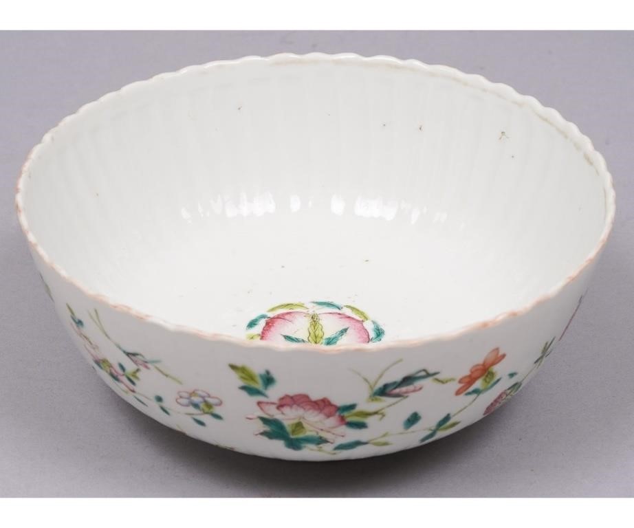 Chinese Famille Rose bowl with floral