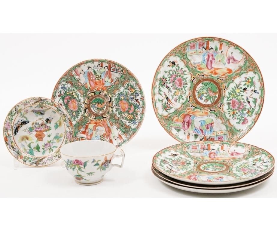 Chinese Rose Medallion porcelain tableware