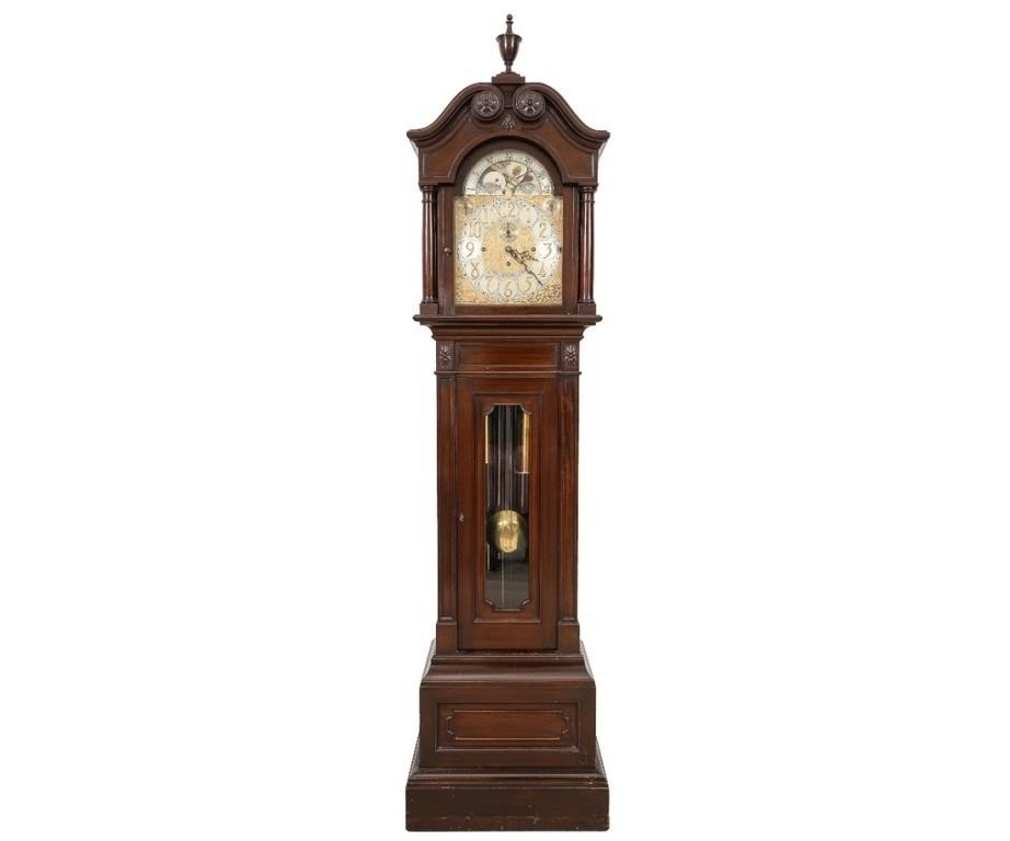 Tall case clock by Tiffany Company  3b2b5c
