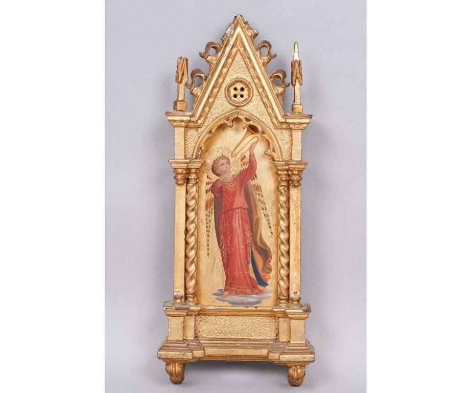 Italian Florentine gilt and painted 3b2b7b