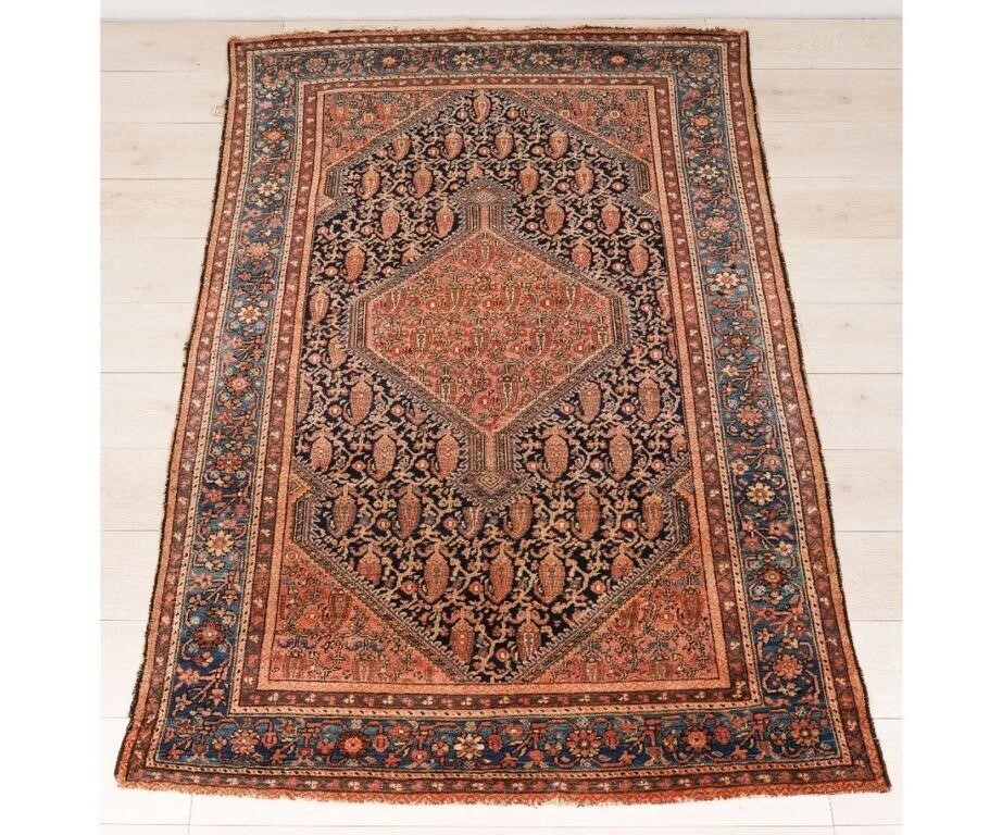 Antique Hamadan hall carpet with 3b2bbf