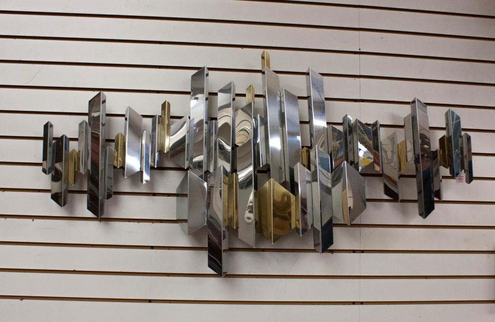 CURTIS JERE METAL WALL SCULPTURECURTIS JERE 3b2cac