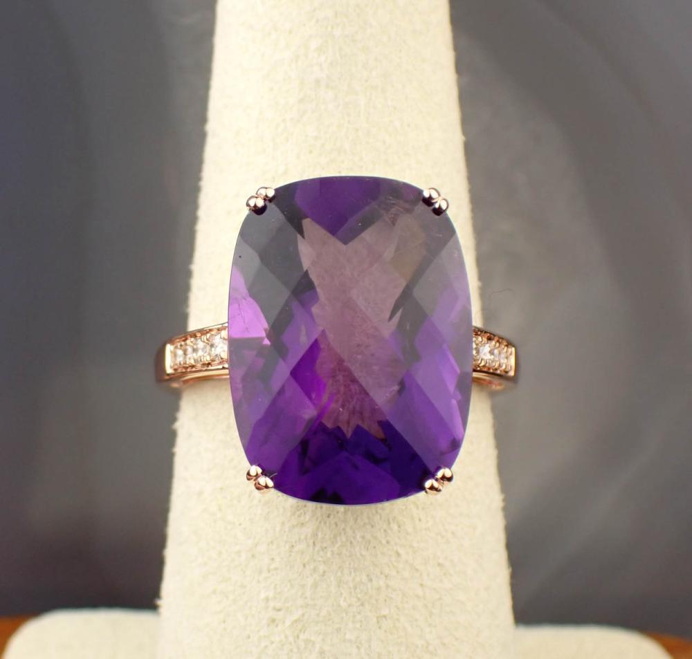 AMETHYST DIAMOND AND FOURTEEN 3b2cd1