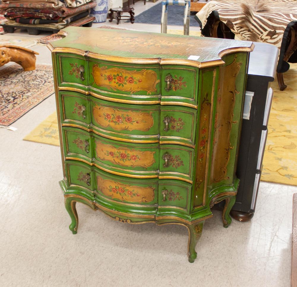 VENETIAN STYLE PAINTED DECORATED 3b2dc1