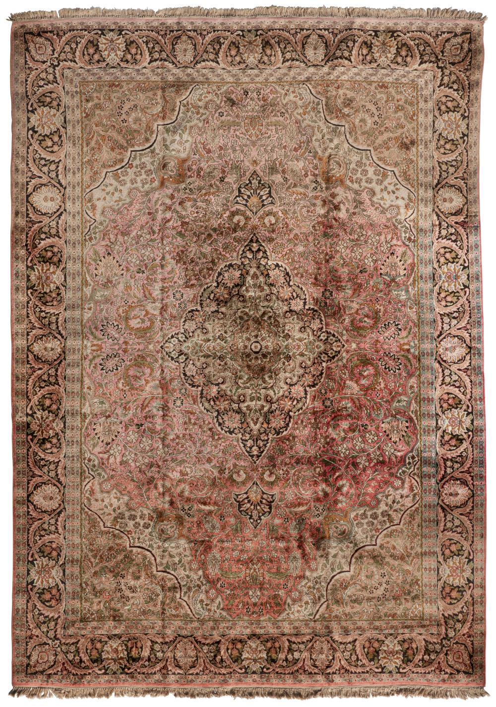 A KASHAN RUGA Kashan rug Mid 20th 3b2e3c