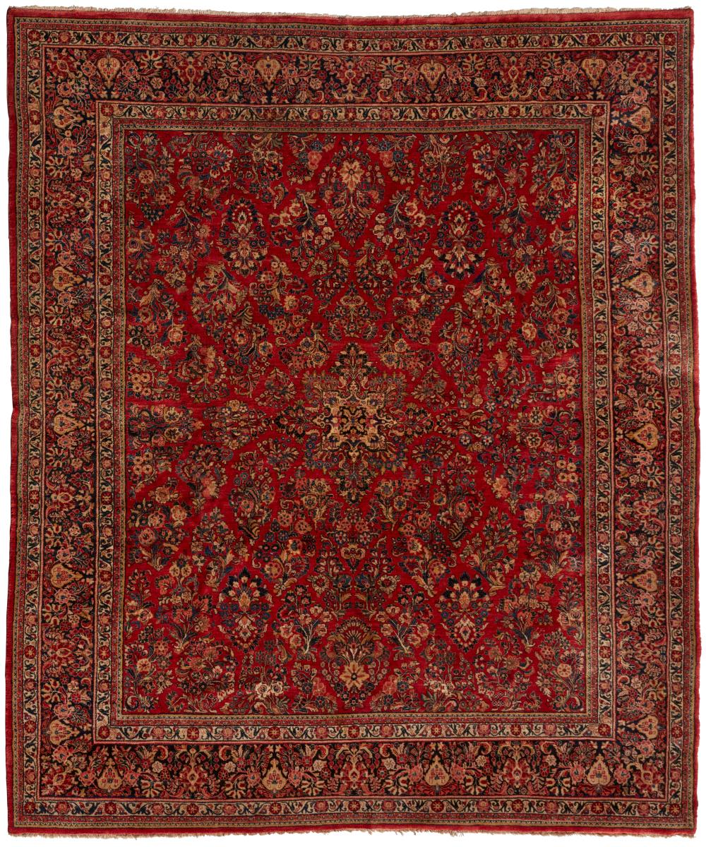 A SAROUK RUGA Sarouk rug,  Mid-20th