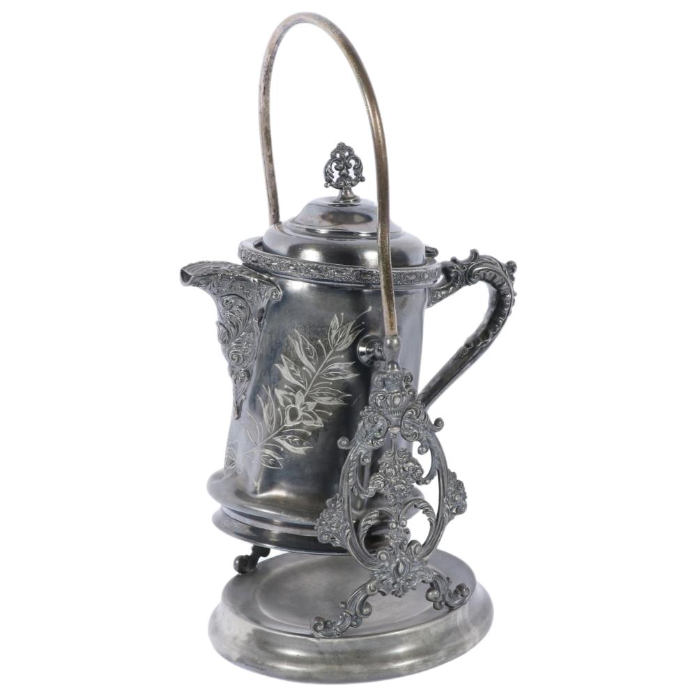 VICTORIAN MONARCH SILVER PLATED