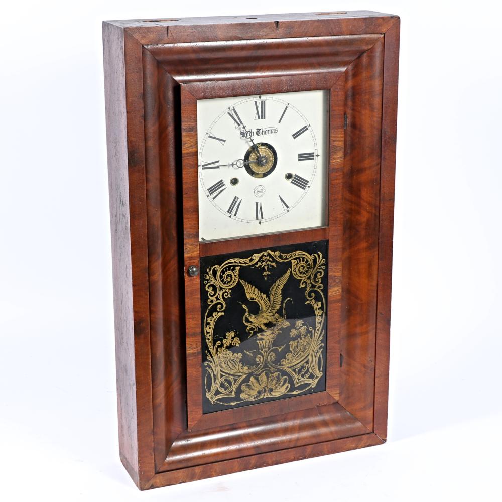 SETH THOMAS OGEE CLOCK: ONE-DAY/30 HOUR