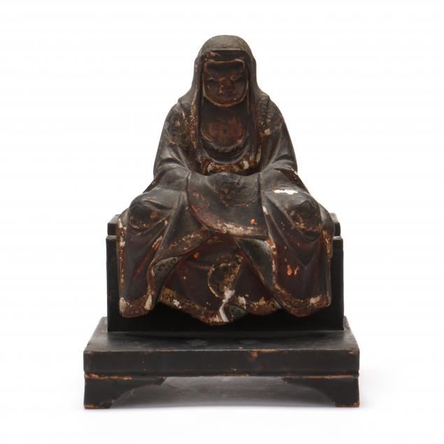 A JAPANESE SCULPTURE OF BODHIDHARMA 3b318e