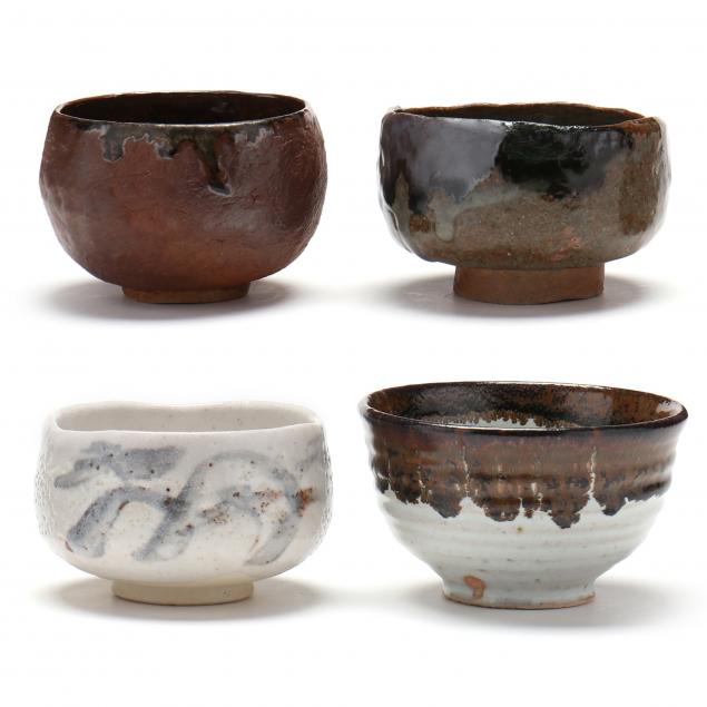 FOUR JAPANESE CONTEMPORARY CERAMIC 3b318f