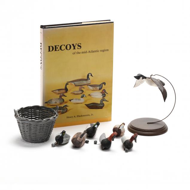MINIATURE DUCK AND GOOSE DECOYS 3b3233