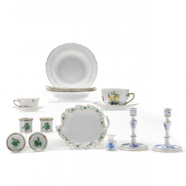 A SELECTION OF HEREND PORCELAIN