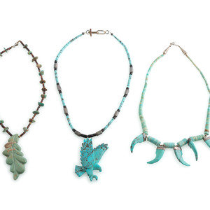 Southwestern-style Carved Turquoise