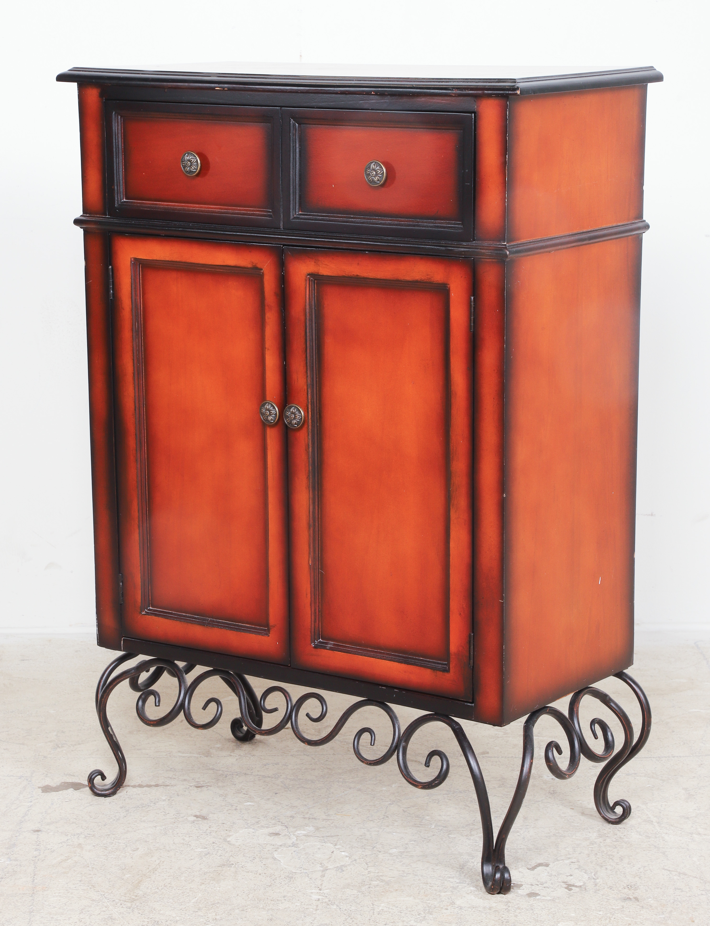 Contemporary painted cabinet two 3b0ead