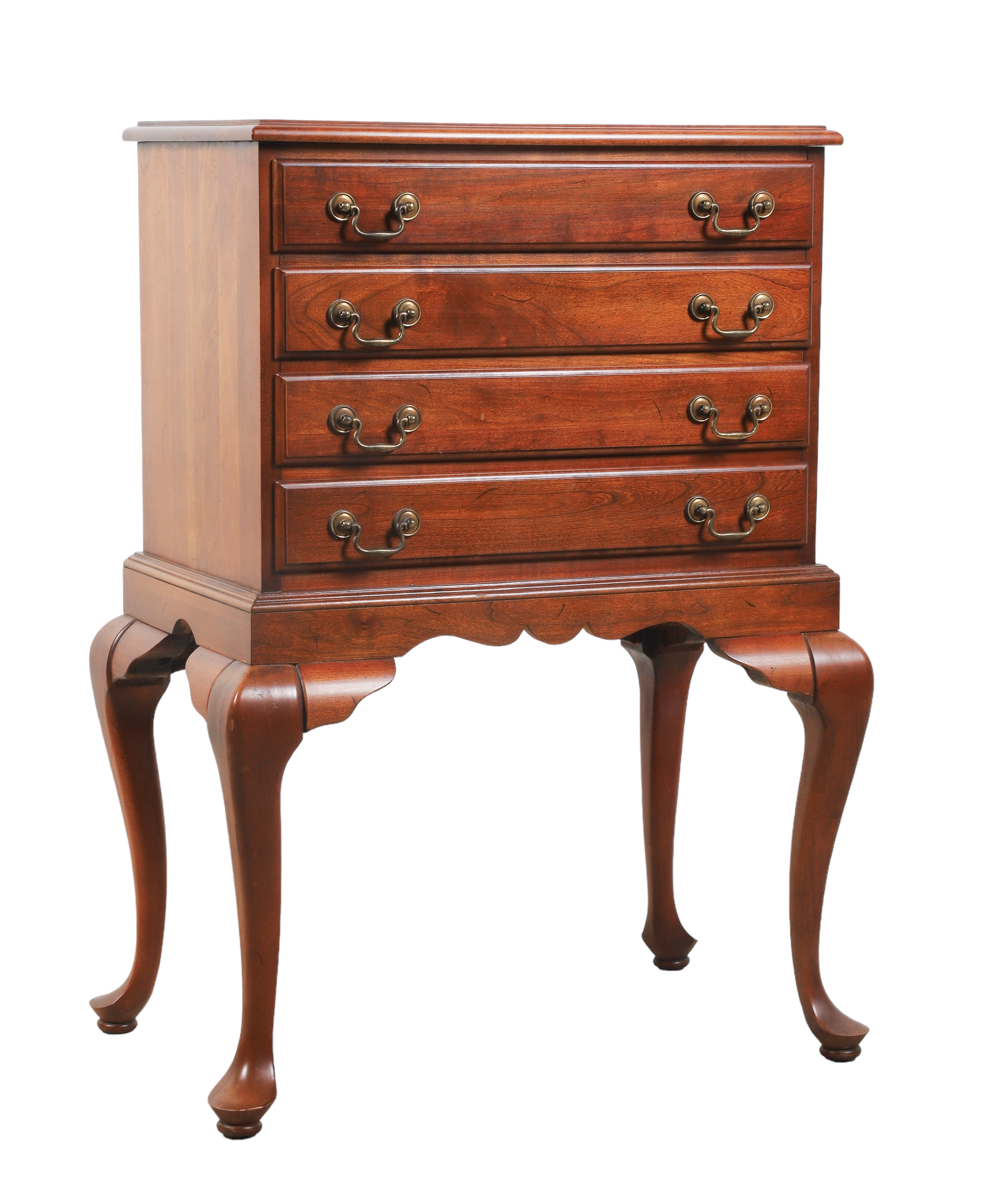 Queen Anne style mahogany silver 3b0eda