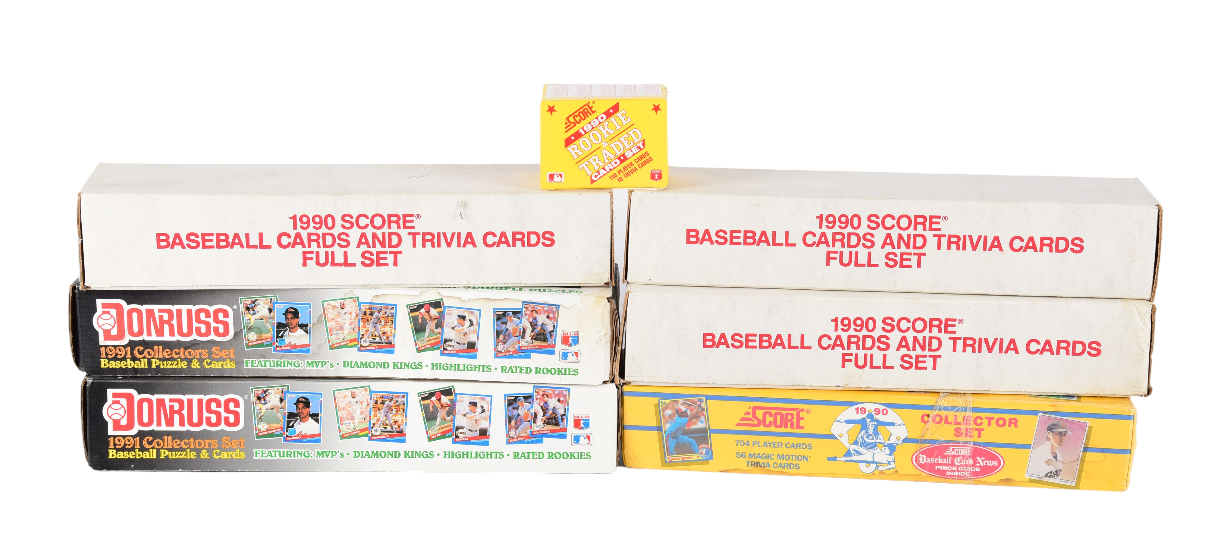 (7) Sets Baseball Cards c/o (4)