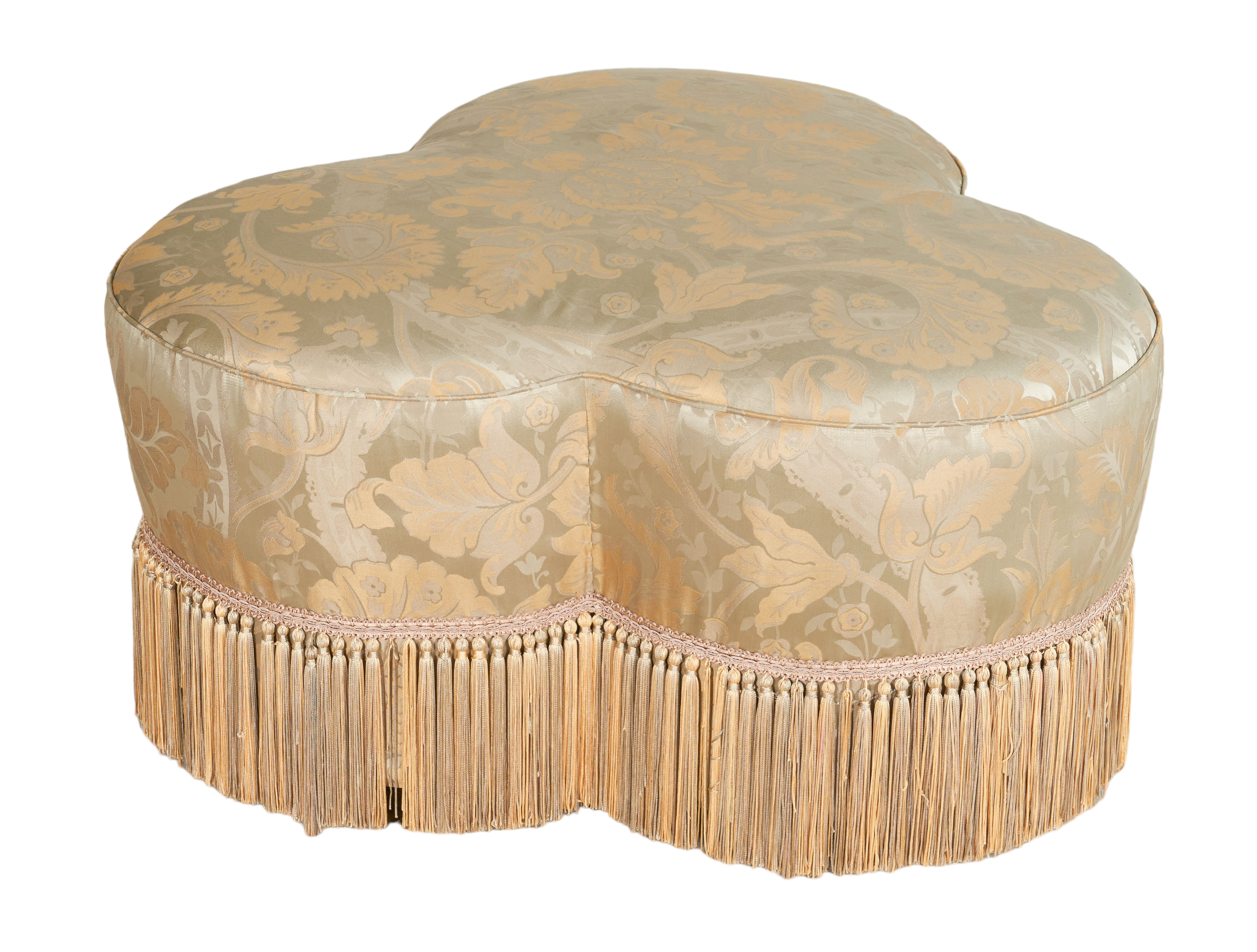 Contemporary upholstered ottoman,