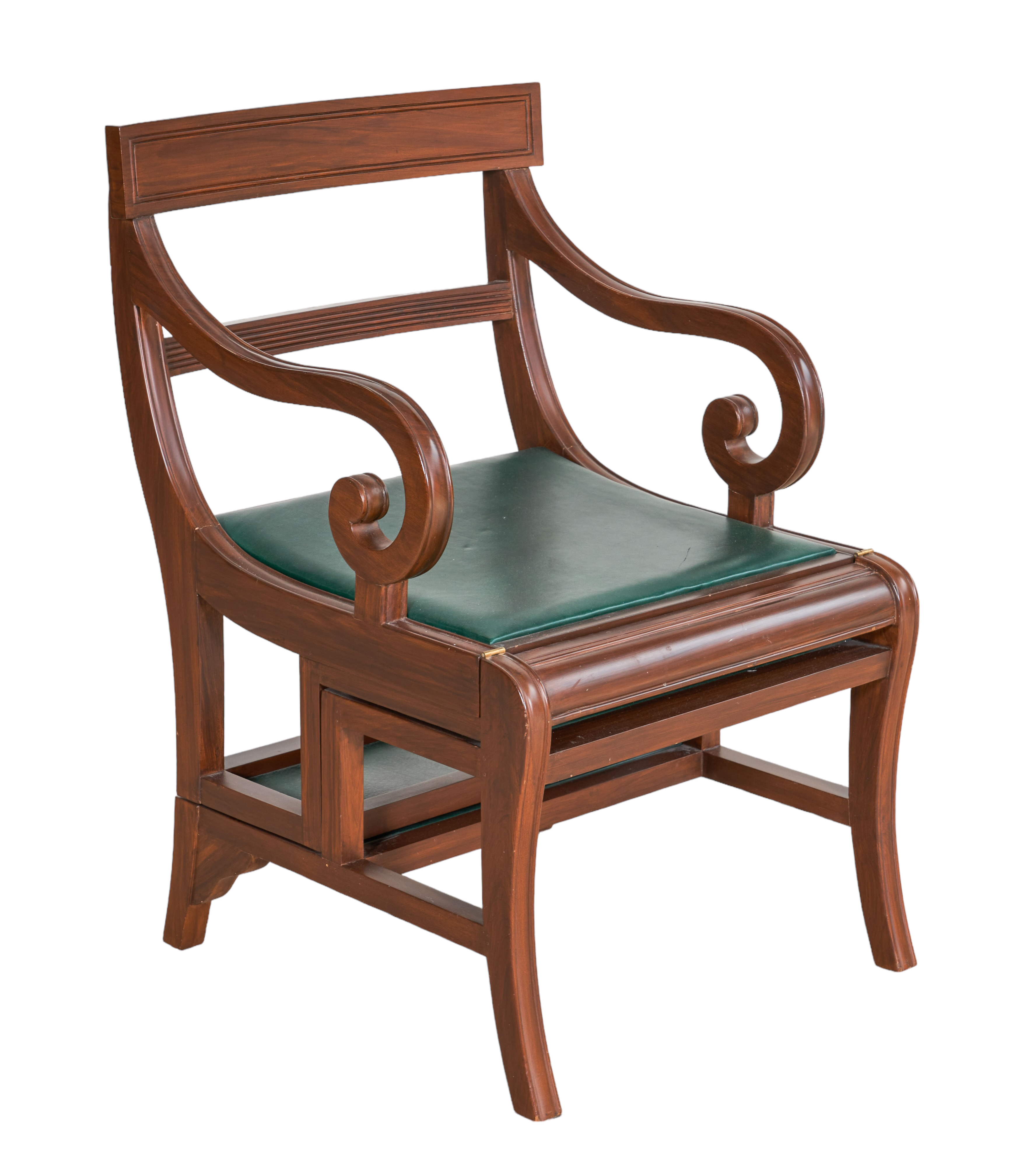 Regency style mahogany leather 3b109f