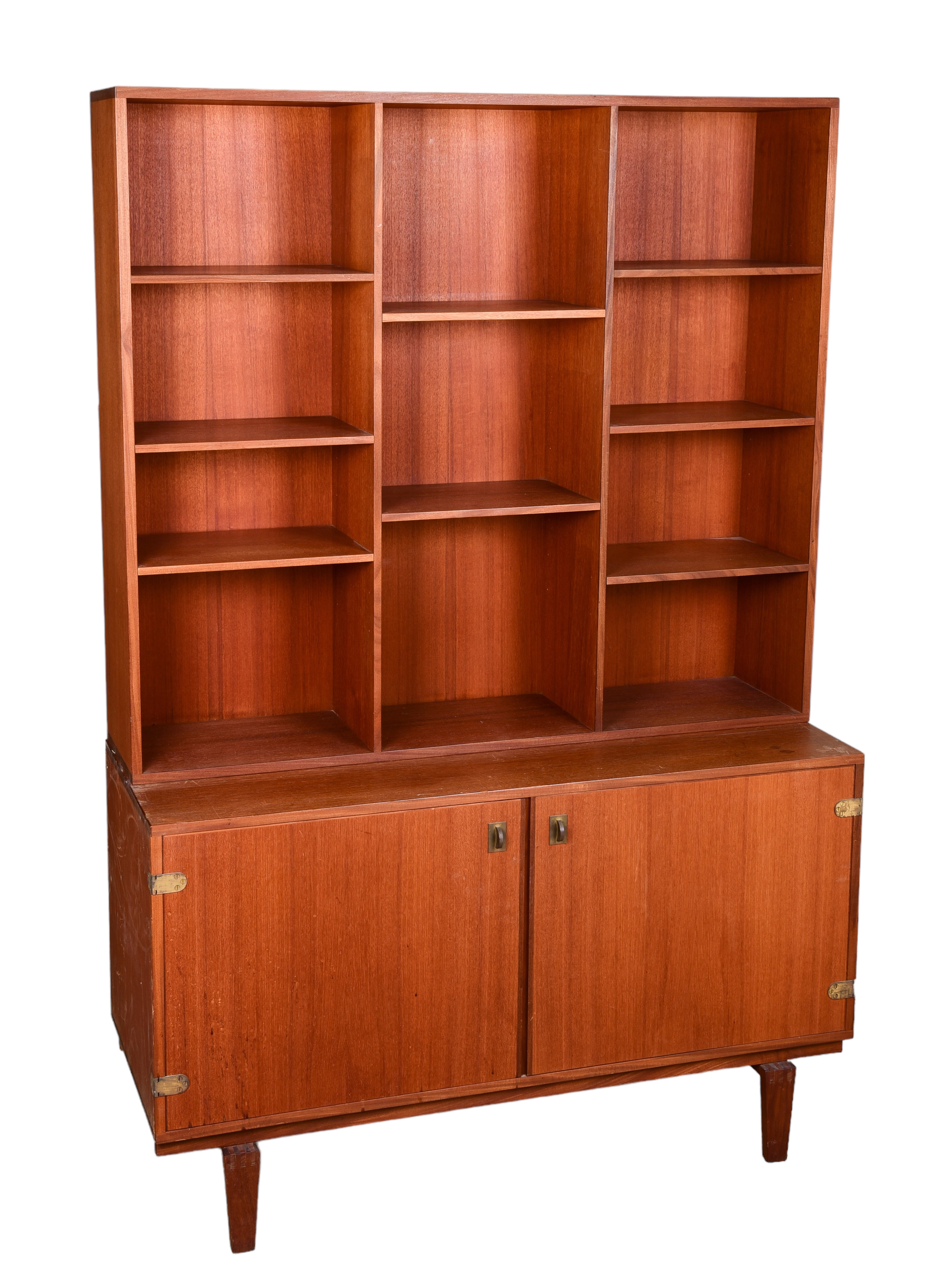 Lovig for Dansk teak 2-pc bookcase,