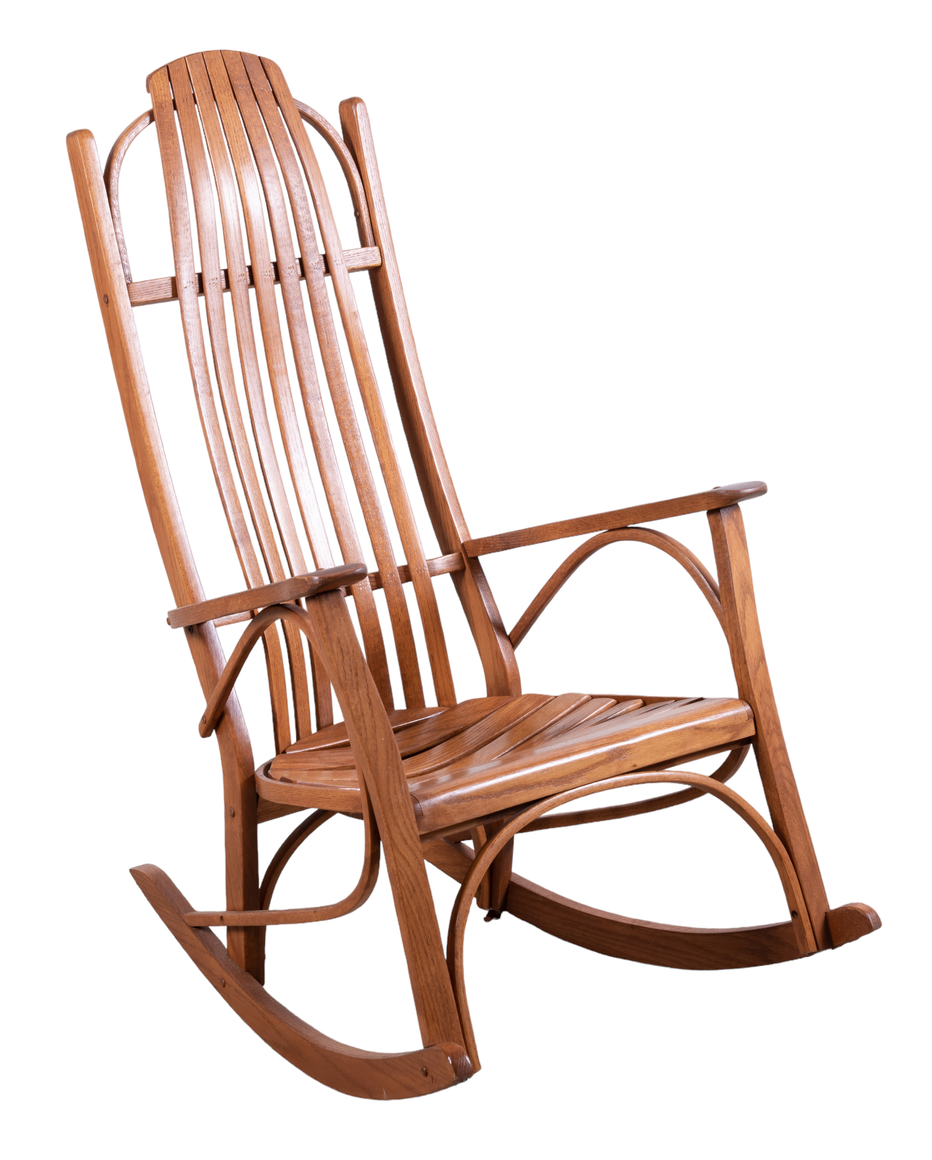 Bentwood Adirondack rocking chair,