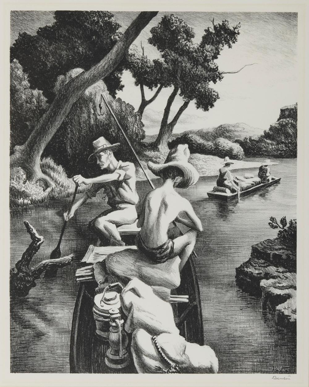 THOMAS HART BENTON AMERICAN  3b11d3