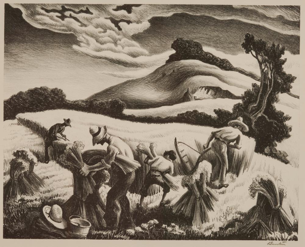 THOMAS HART BENTON, (AMERICAN,