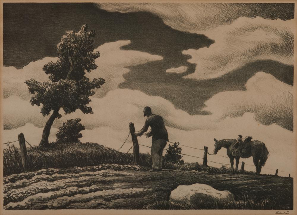 THOMAS HART BENTON AMERICAN  3b11d5