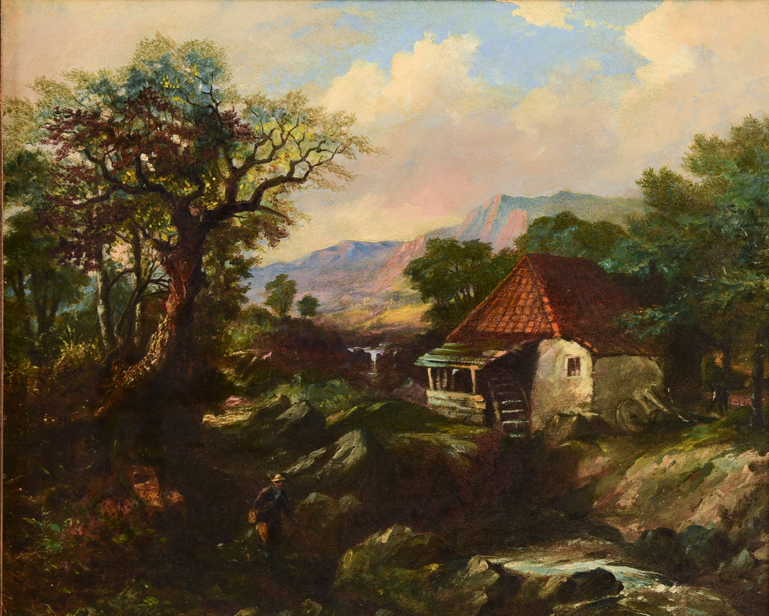 19th C Continental landscape with 3b11e6