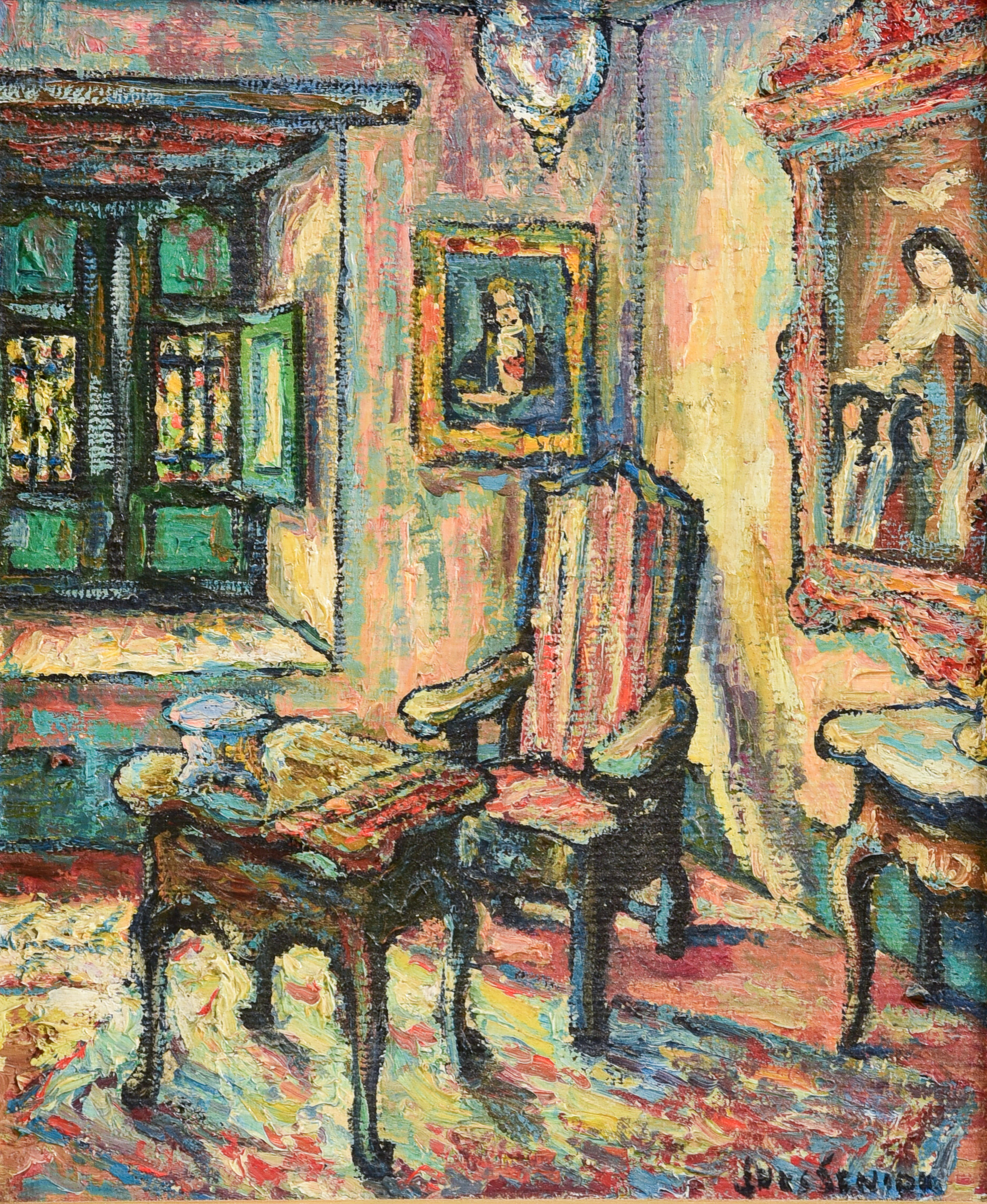 Post Impressionist painting of 3b1219