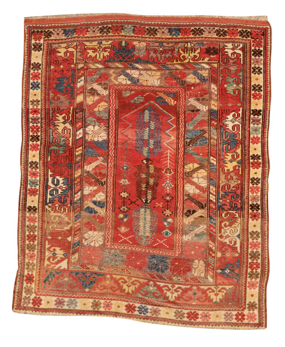 MELAS PRAYER RUG, TURKEY, MID-19TH