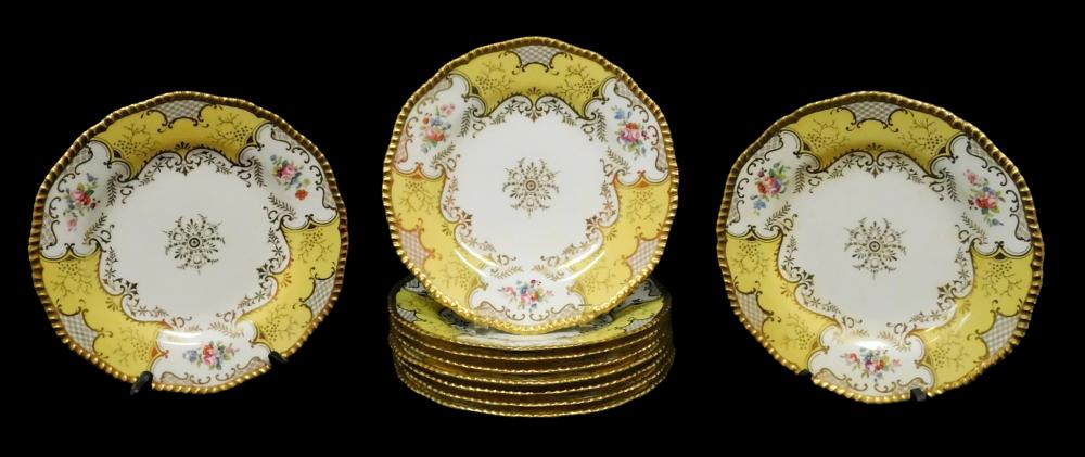 CHINA: TEN COALPORT FOR TIFFANY & CO.