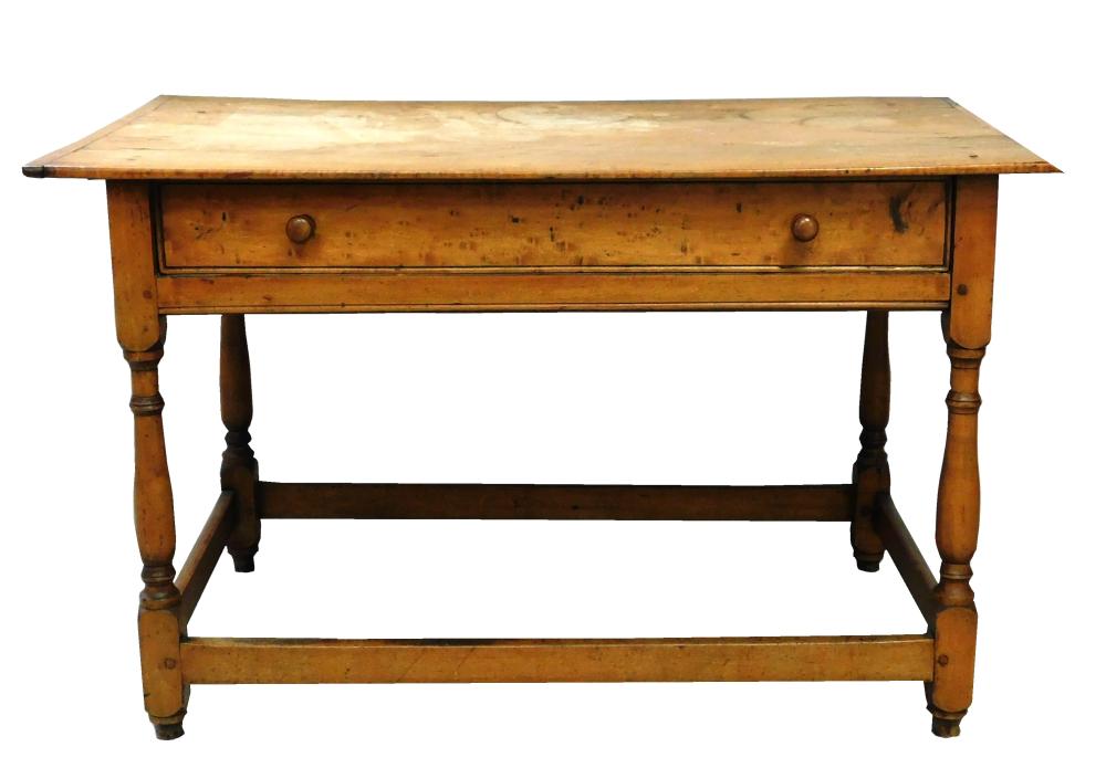 TAVERN TABLE WITH STRETCHER BASE,
