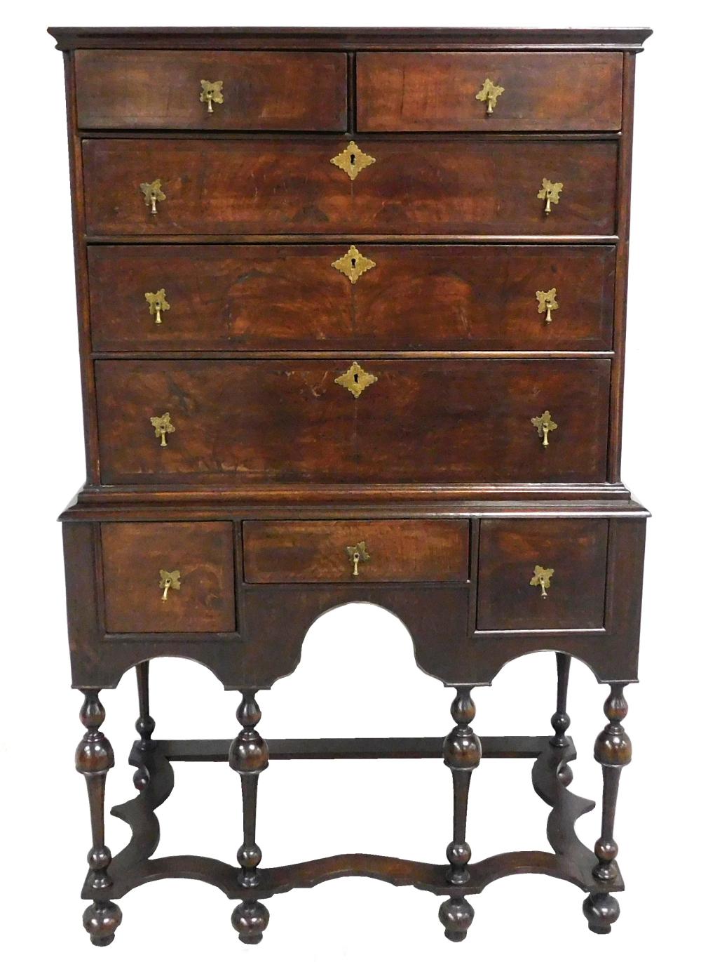  HIGHBOY WILLIAM AND MARY STYLE  3b12fb