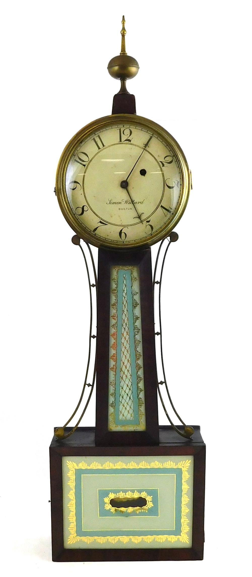 CLOCK: BANJO CLOCK, C. 1840, CASE