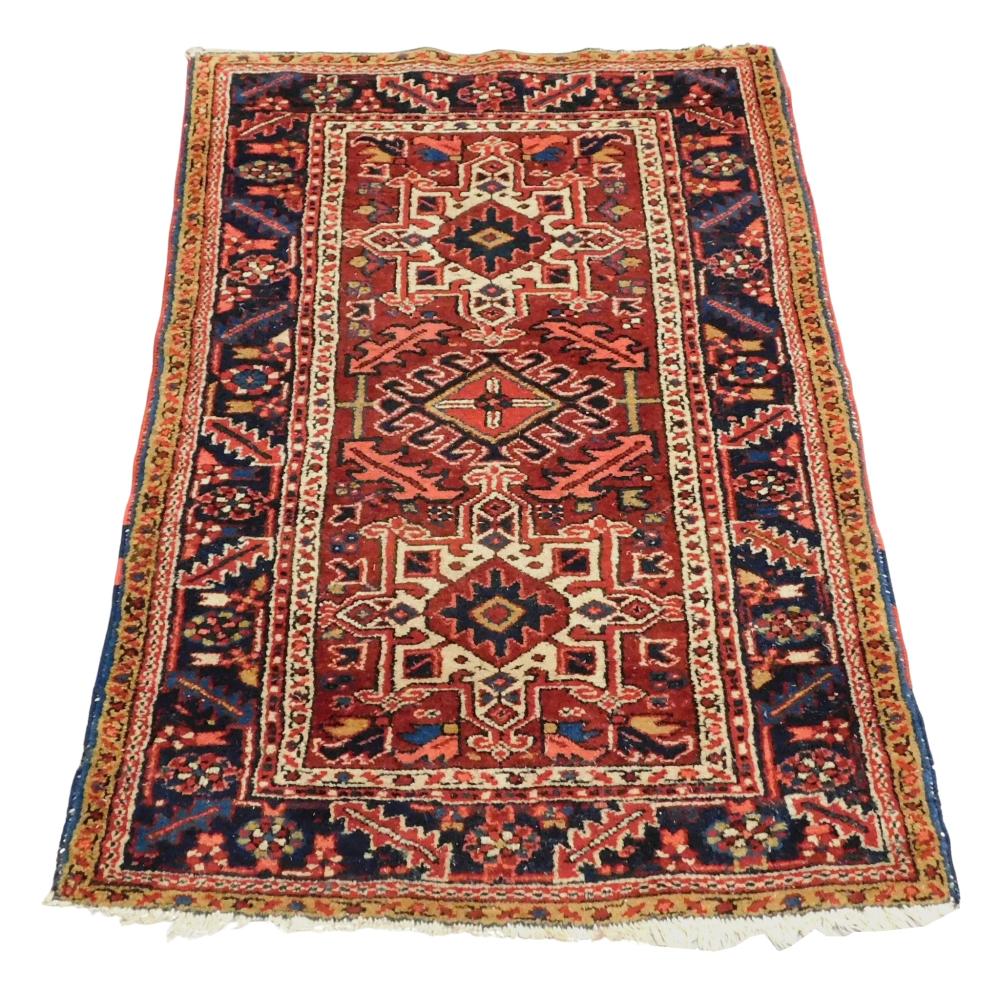 RUG: SEMI-ANTIQUE PERSIAN KARAJA