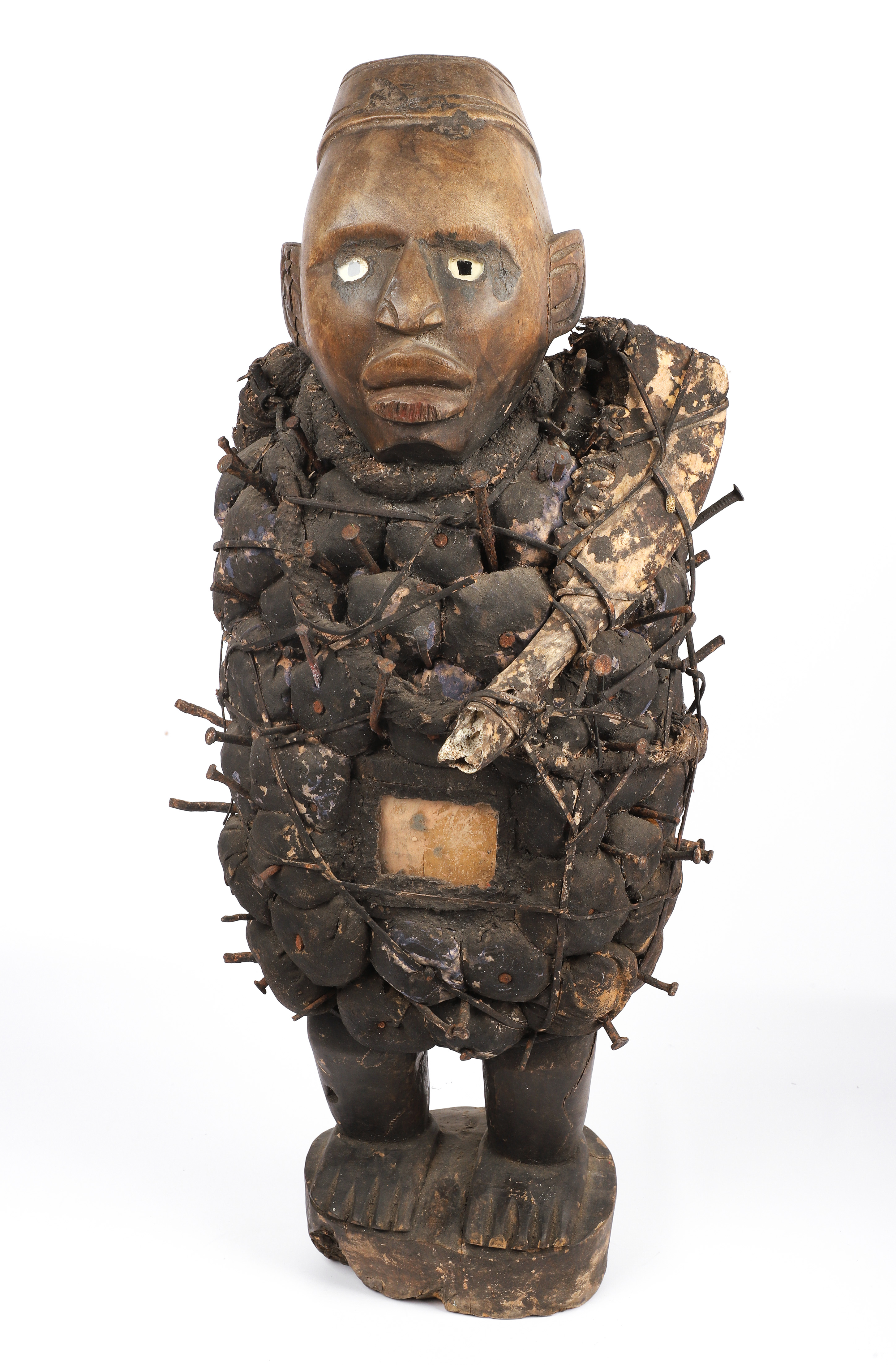 Kongo Power Figure (Nkisi N'kondi),