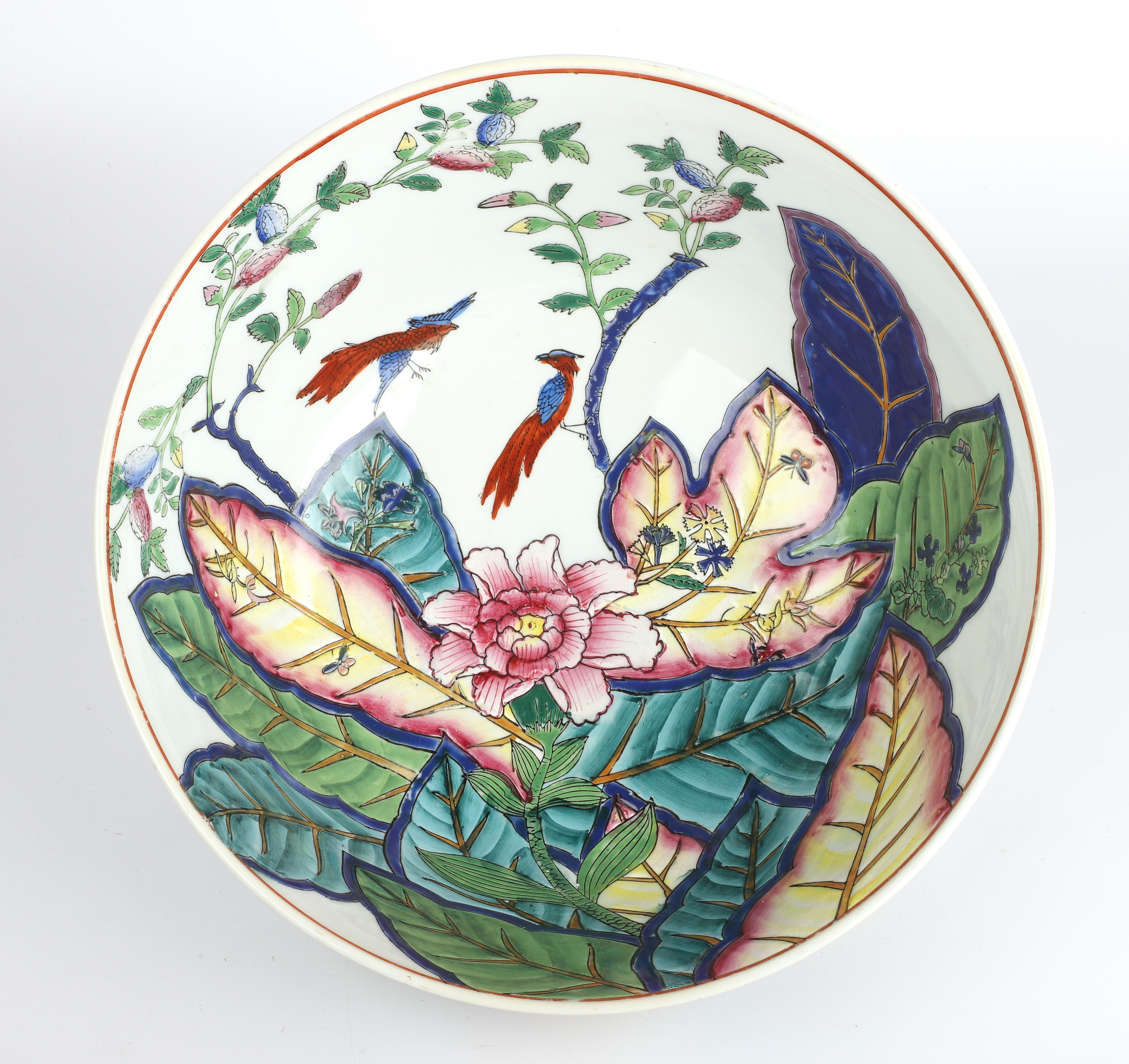 Chinese porcelain bowl, exotic