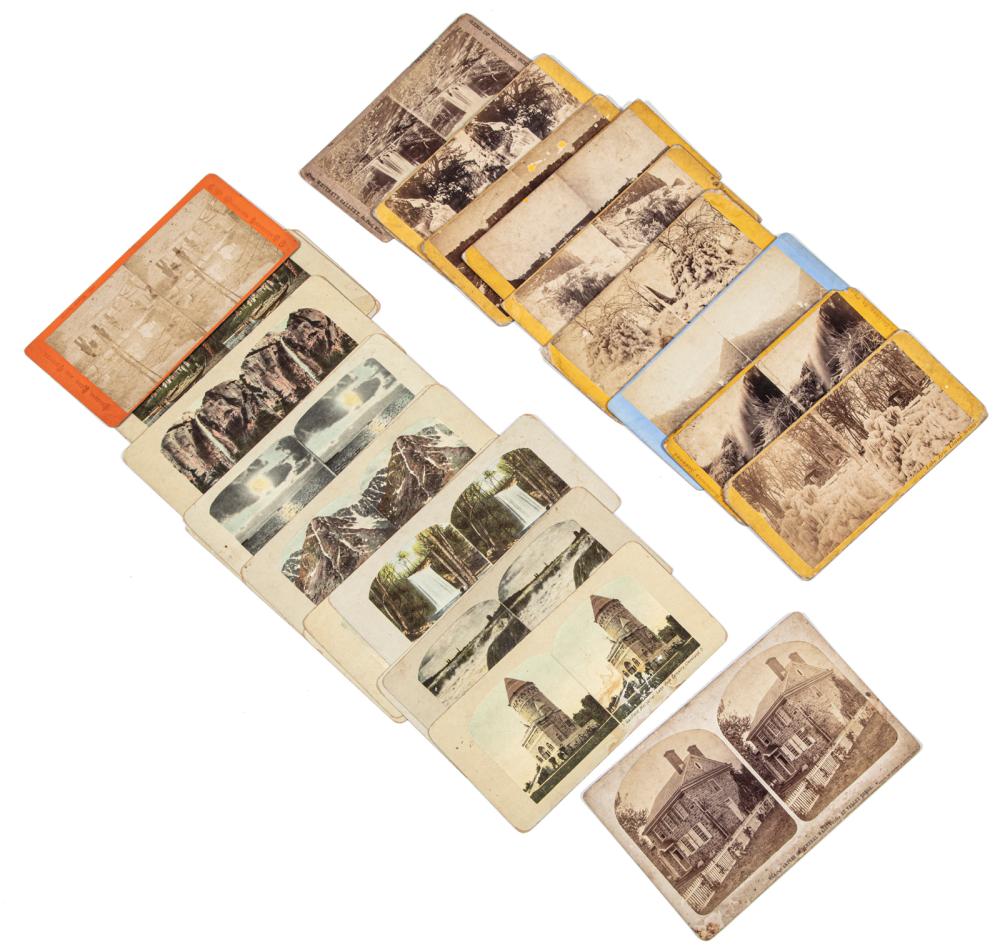 STEREOGRAPHS FEATURING VIEWS OF UNITED