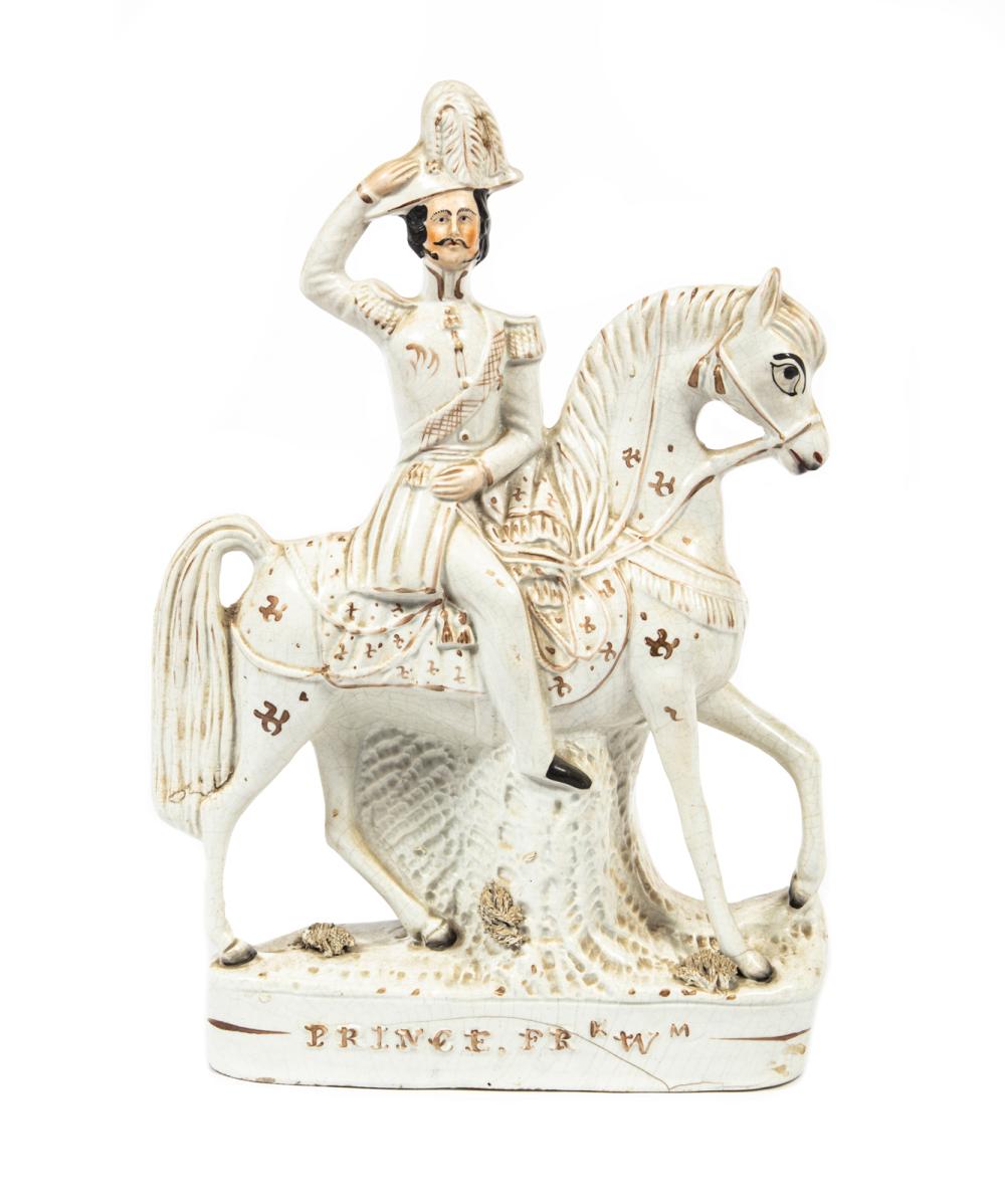 STAFFORDSHIRE EQUESTRIAN FIGURE 3b15f1