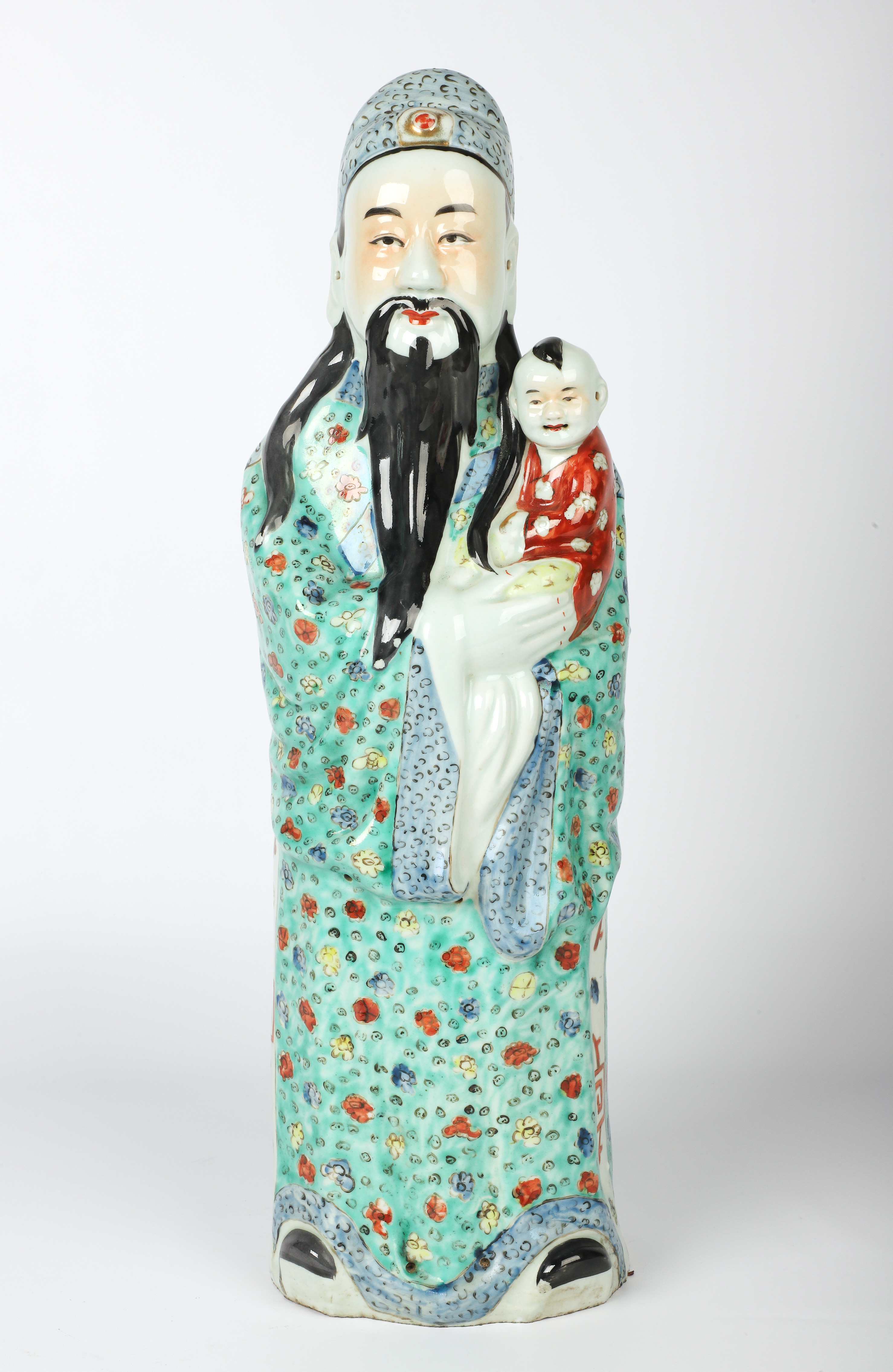 Large Chinese porcelain figure,