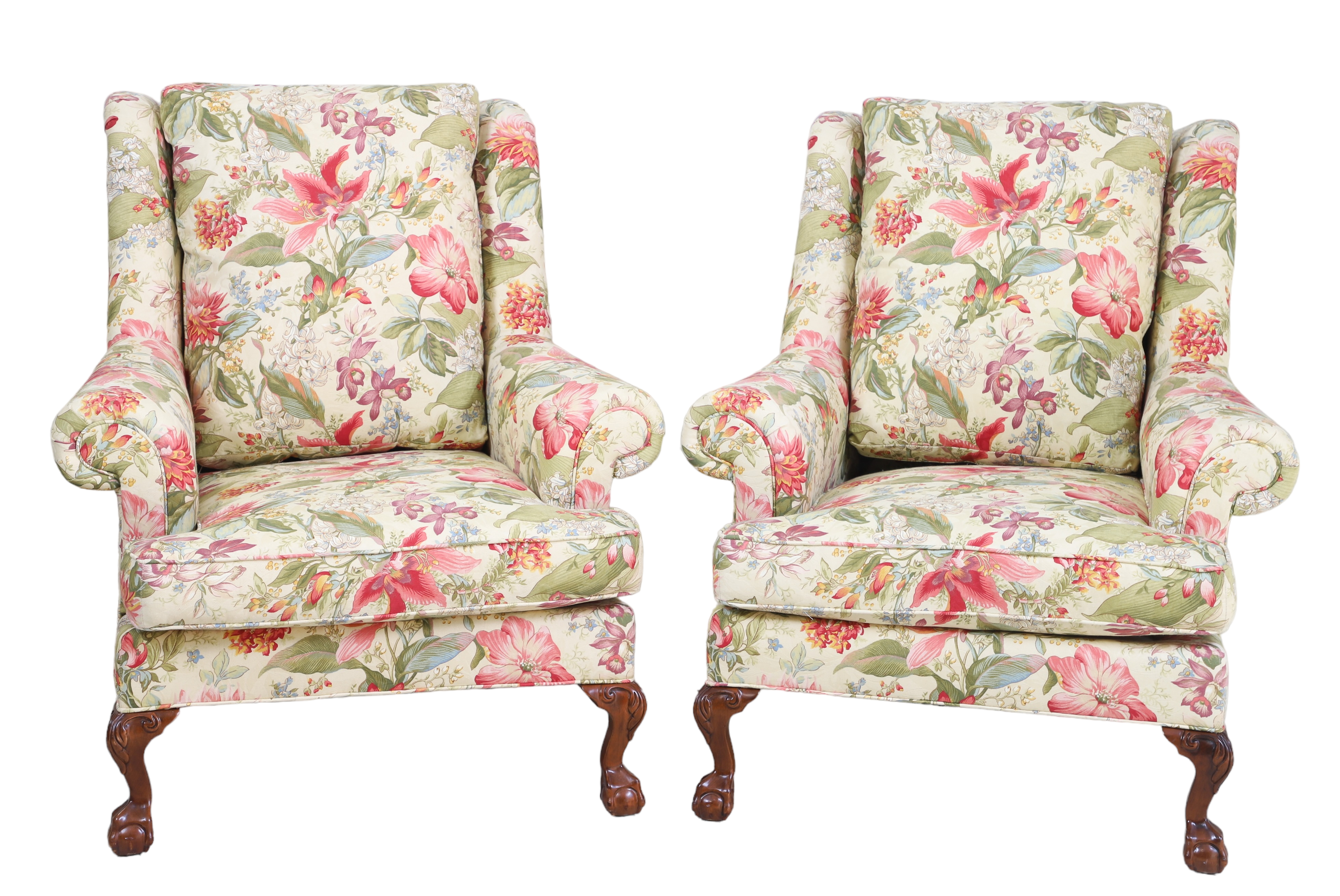 Pair Southwood Chippendale style